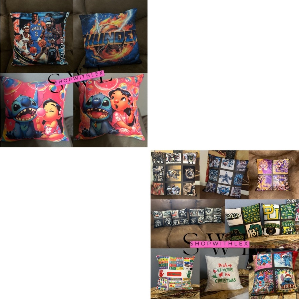 🛏️ Custom Sublimation Pillows - Picture 2 of 10